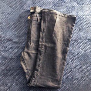 Courtshop Jet Black Flare Jeans